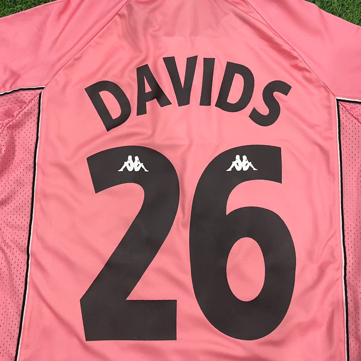Edgar Davids – Juventus 1996-1998 Retro Rosa Trikot