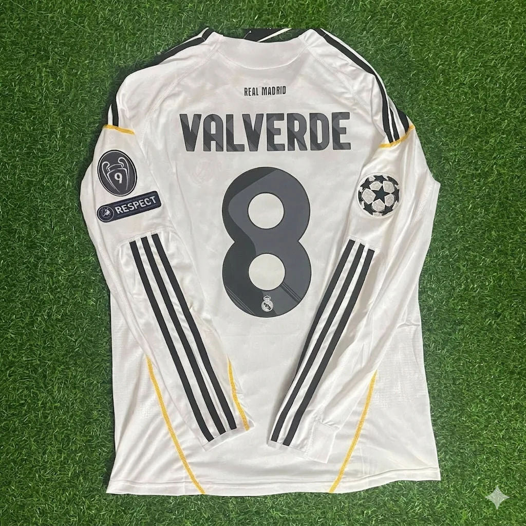 Federico Valverde Real Madrid Retro Jersey Soccer Shirt