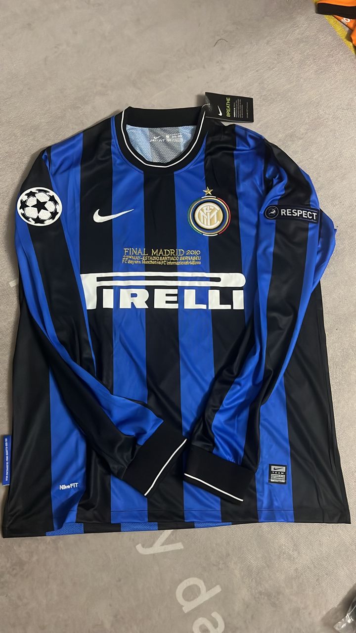 Samuel Eto'o #9 - Inter 2010 Champions League Finale Trikot Maillot Maglia Soccer Shirt