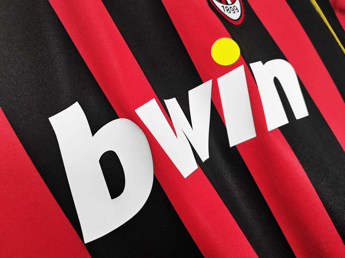 Kaka Leite Milan 2006 2007 Retro Langarm Trikot Fußballhemd