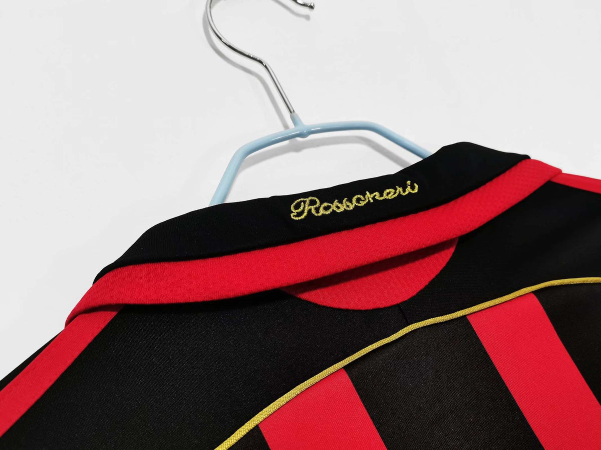 Kaka Leite Milan 2006 2007 Retro Langarm Trikot Fußballhemd