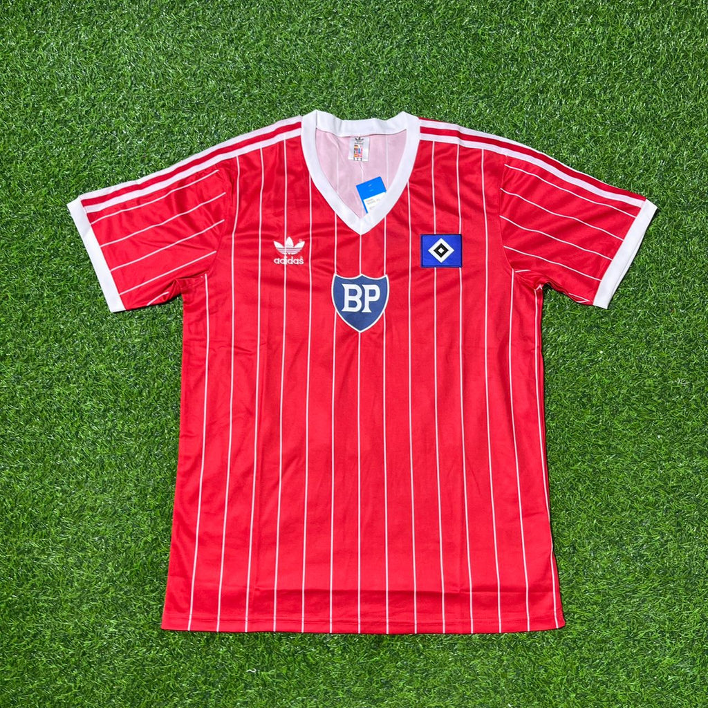 Uwe Seeler Hamburger SV Rotes Heimtrikot Retro Fußballtrikot