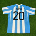Fernando Gago 20- 2010 WM Argentinien Retro Trikot