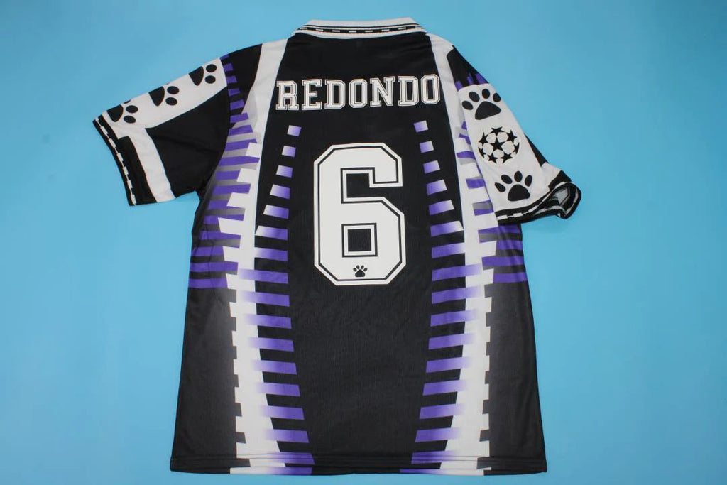 Fernando Redondo #6 Real Madrid 1997-1998 Season Third Jersey