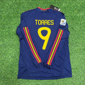 Fernando Torres 9 - Spanien WM-Finale 2010 Retro-Trikot