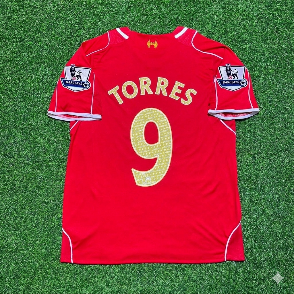 Fernando Torres #9 Liverpool Besonderes Retro-Trikot