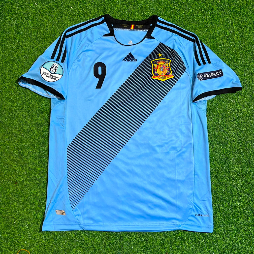 Fernando Torres Spanien EURO 2012 Finale Retro Fußballtrikot