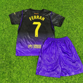 Ferran Torres #7 Barcelona 2027 New Season Away Kids Jersey Trikot Maillot Soccer Shirt