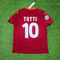 Francesco Totti 2000-2001 Heim Retro Fußballtrikot