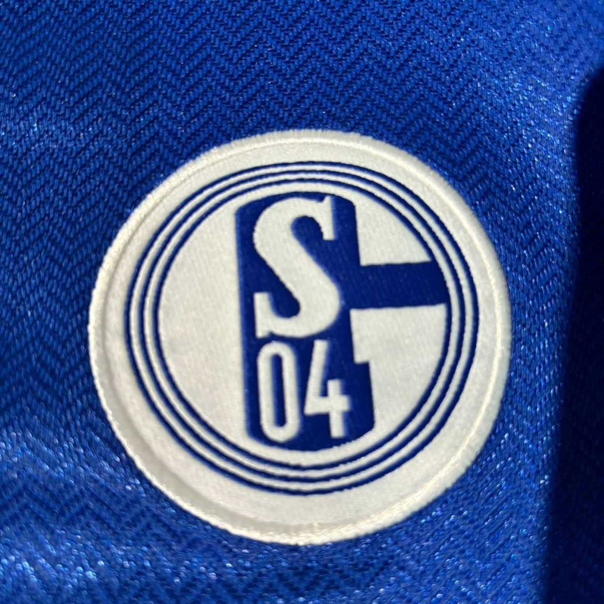 Youri Mulder FC Schalke 04 1999/2000 Blaues Heimtrikot Retro Fußballtrikot
