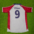 Giovane Elber Bayern Munchen 1998-1999 Auswarts Retro Fussballtrikot Grau