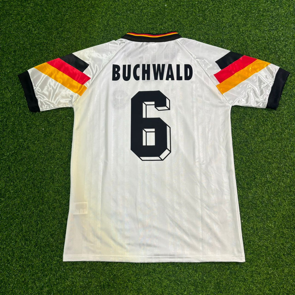 Guido Buchwald Deutschland 1992 Retro-Fußballtrikot