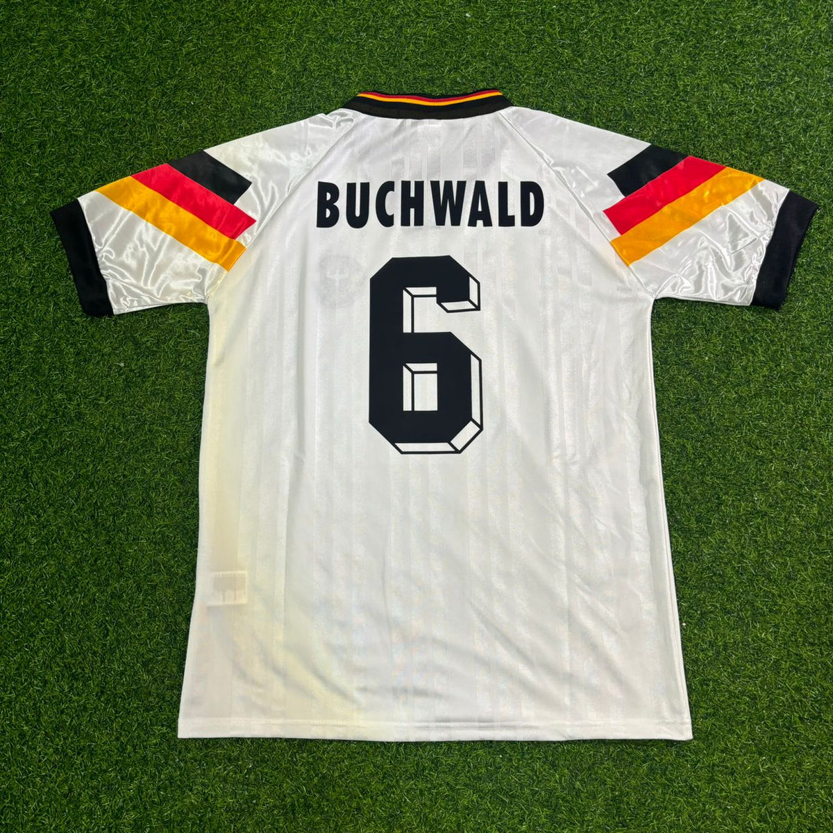 Guido Buchwald Deutschland 1992 Retro-Fußballtrikot