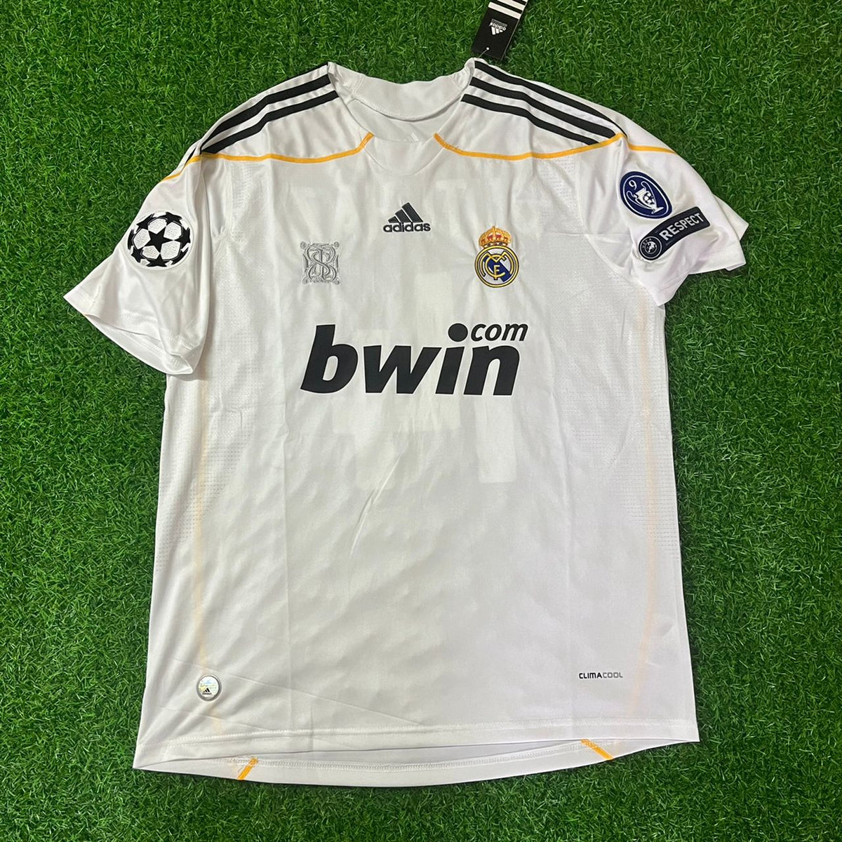 Lassana Diarra Real Madrid 2009 2010 Retro Trikot Fußballtrikot