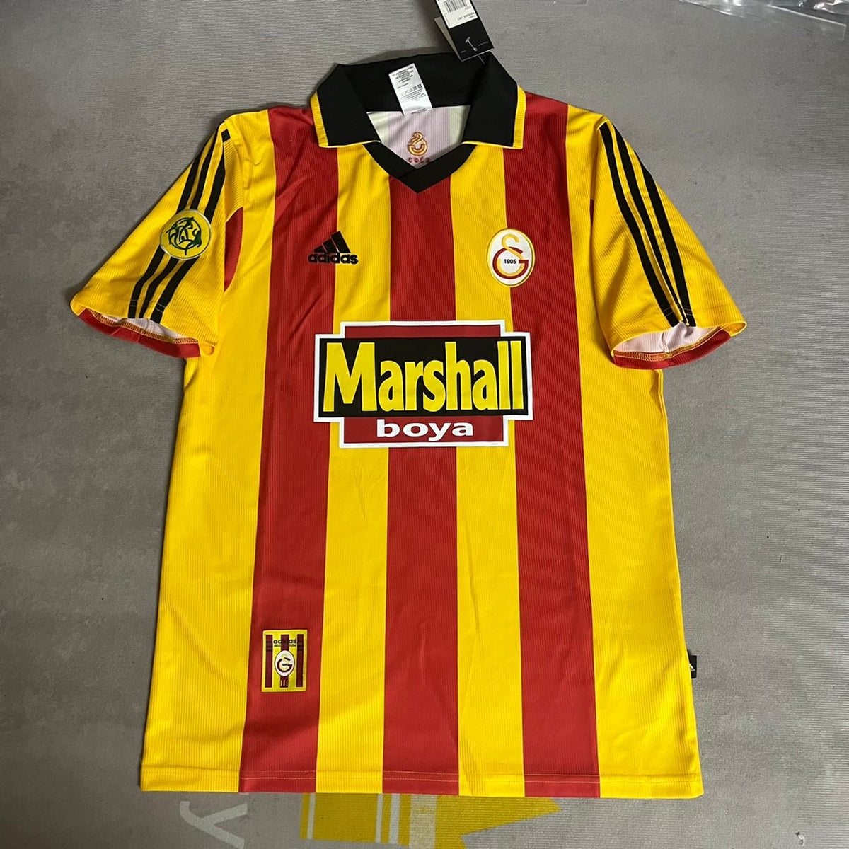 Galatasaray UEFA 2000 Retro Nostalgie Trikot Football Heimtrikot Jersey Maillot Camiseta