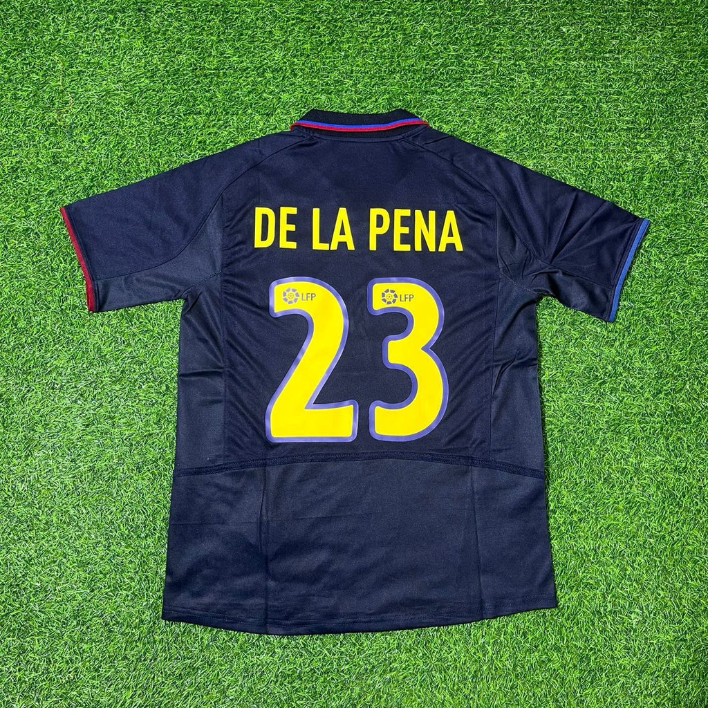 Ivan de la Pena Barcelona Retro Saison Retro Fußball Trikot