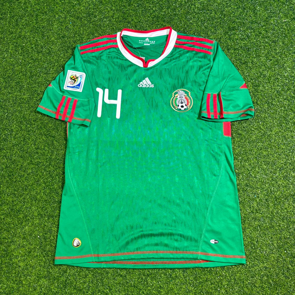 Javier Hernández Chicharito Mexico 2010 World Cup Retro Football Jersey