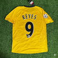 Jose Antonio Reyes 9 - Arsenal 2005/06 Gelb Retro Trikot