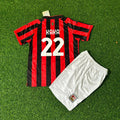 Kaká AC Mailand Retro Vintage Fußballtrikot-Set