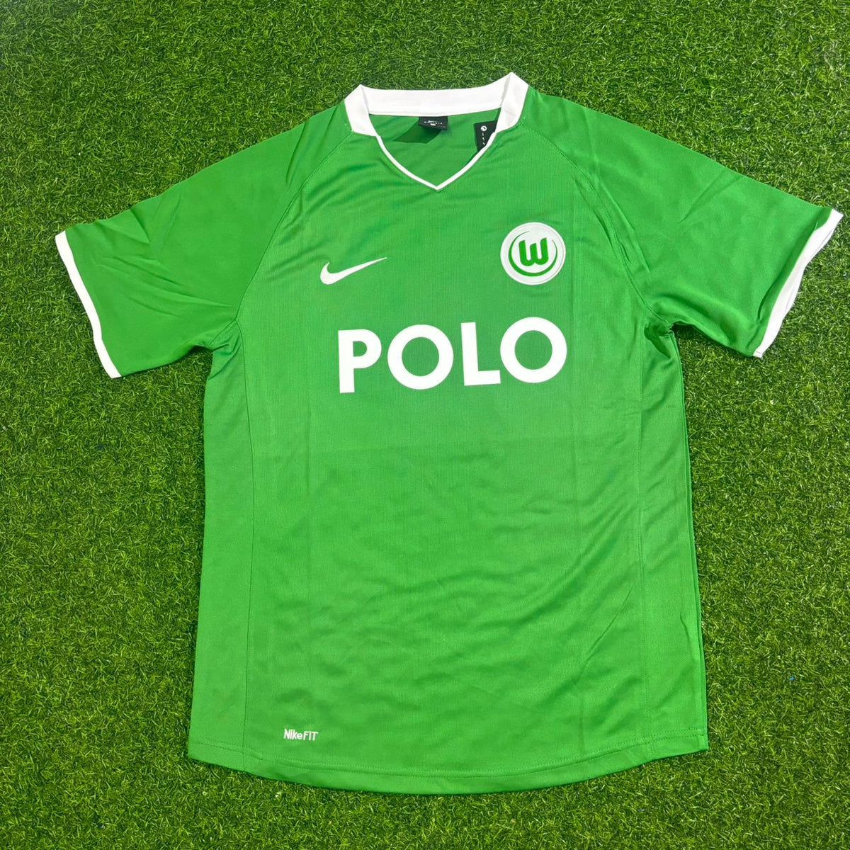 Kevin De Bruyne VfL Wolfsburg Meisterjahr Retro Fußballtrikot