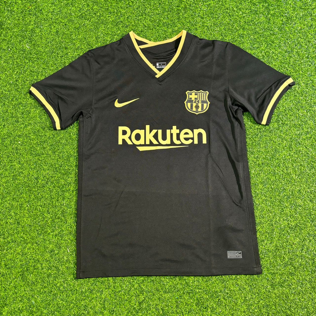 Lionel Messi Barcelona 2020-2021 Black Retro Football Jersey
