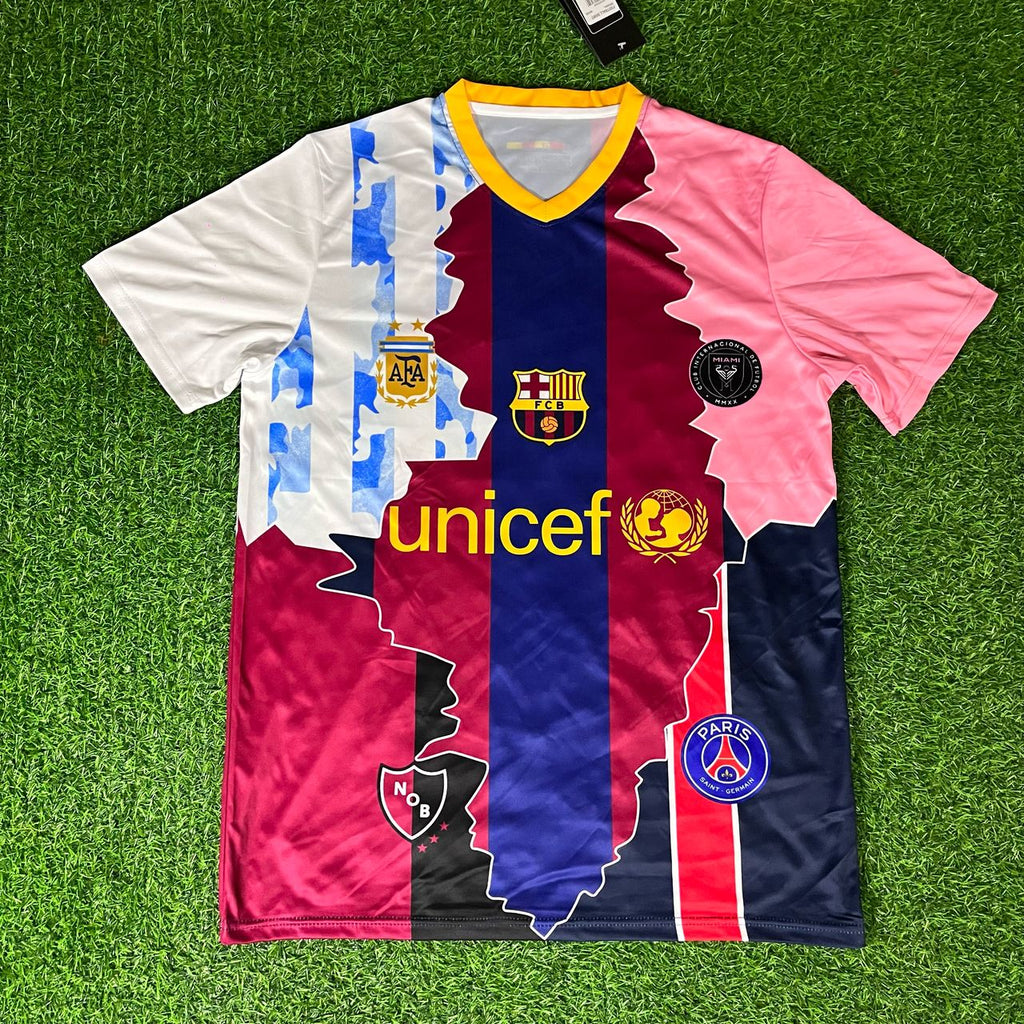 Lionel Messi GOAT Combo All Teams Special Trikot Fußballtrikot