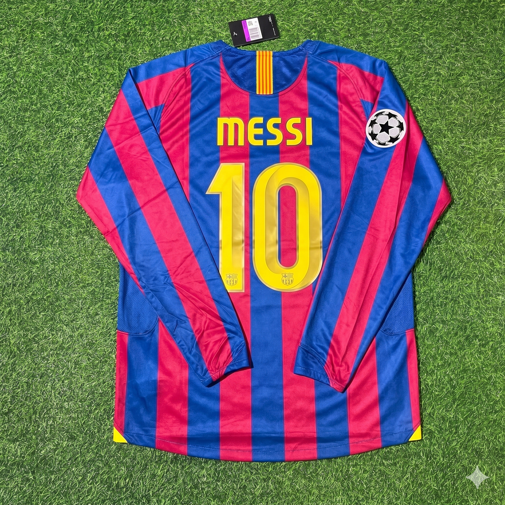 Lionel Messi Barcelona Retro Fußballtrikot