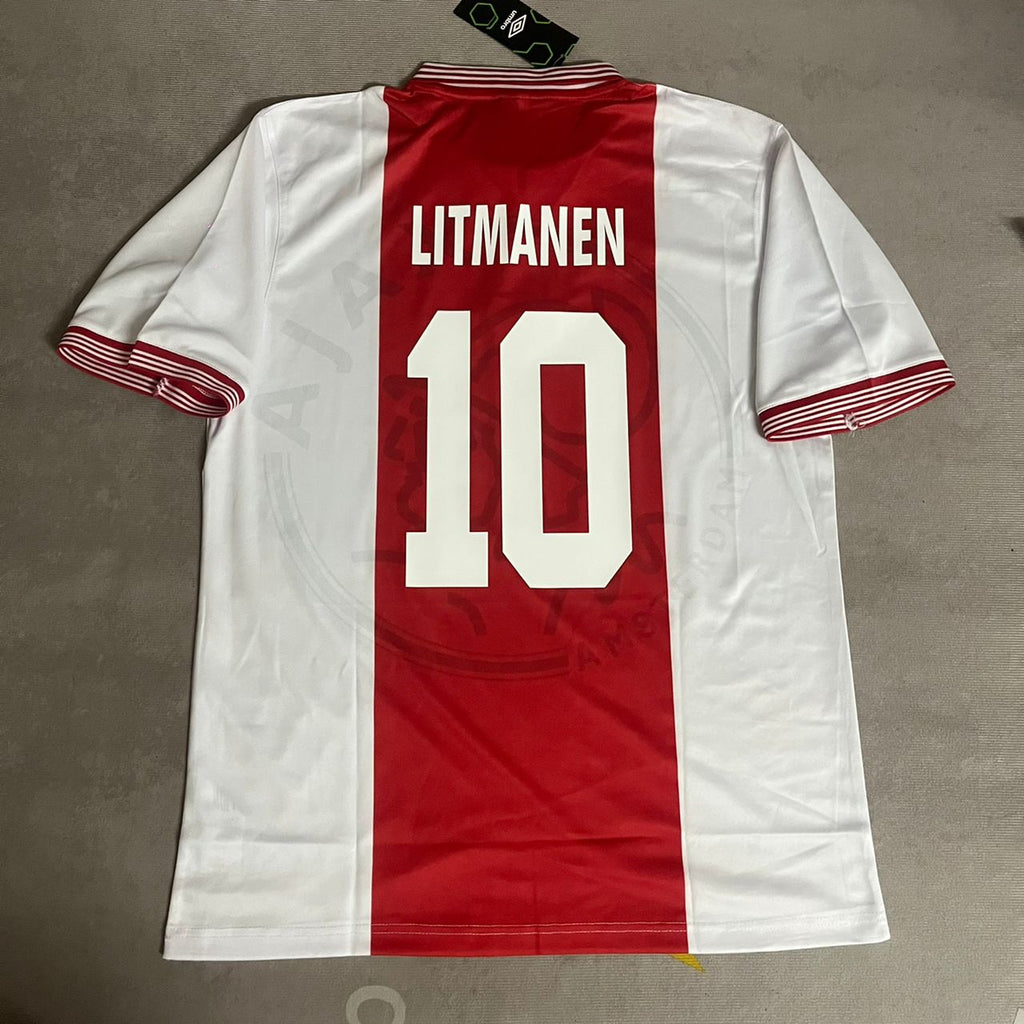 Jari Litmanen Ajax Retro Trikot