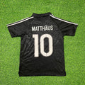 Lothar Matthäus Deutschland 1990 WM Schwarz Retro Fußballtrikot