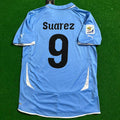 Luis Suárez Uruguay 2010 Südafrika WM Blau Retro Trikot Fußballtrikot
