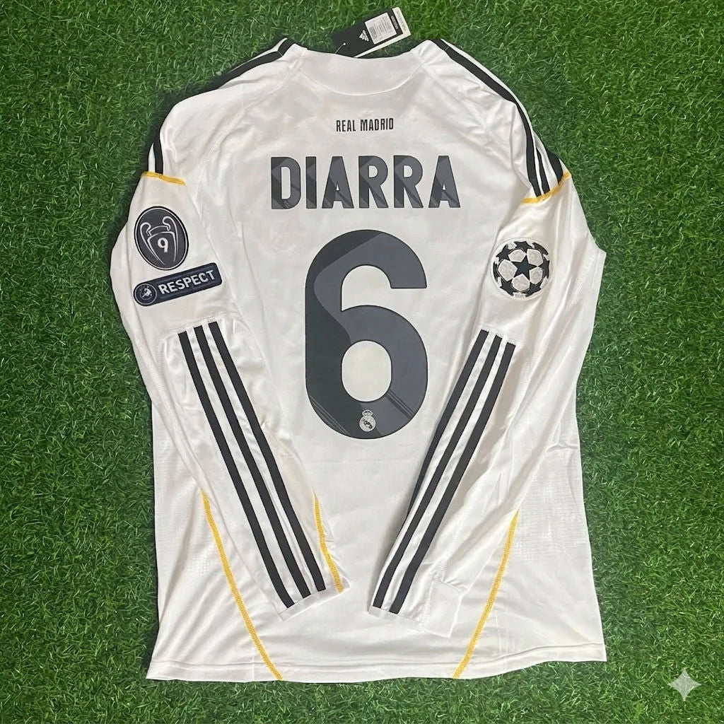Mahamadou Diarra Real Madrid 2009-2010 Jersey Soccer Shirt