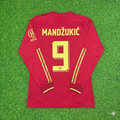 Mario Mandžukić 9- Bayern München 125 Jahre Spezial-Edition Fußballtrikot