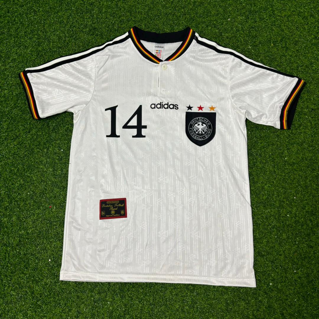 Markus Babbel Deutschland EM 1996 Finale Heim Retro Fußballtrikot Set