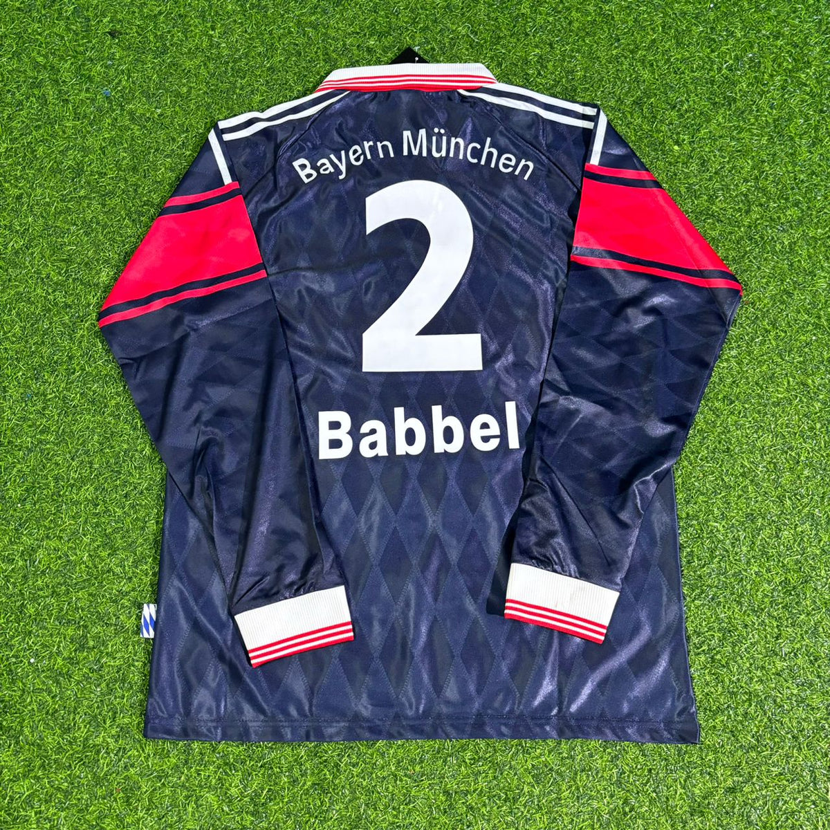 Markus Babbel FC Bayern München Saison 1997/98 Langarm Heim Retro Trikot