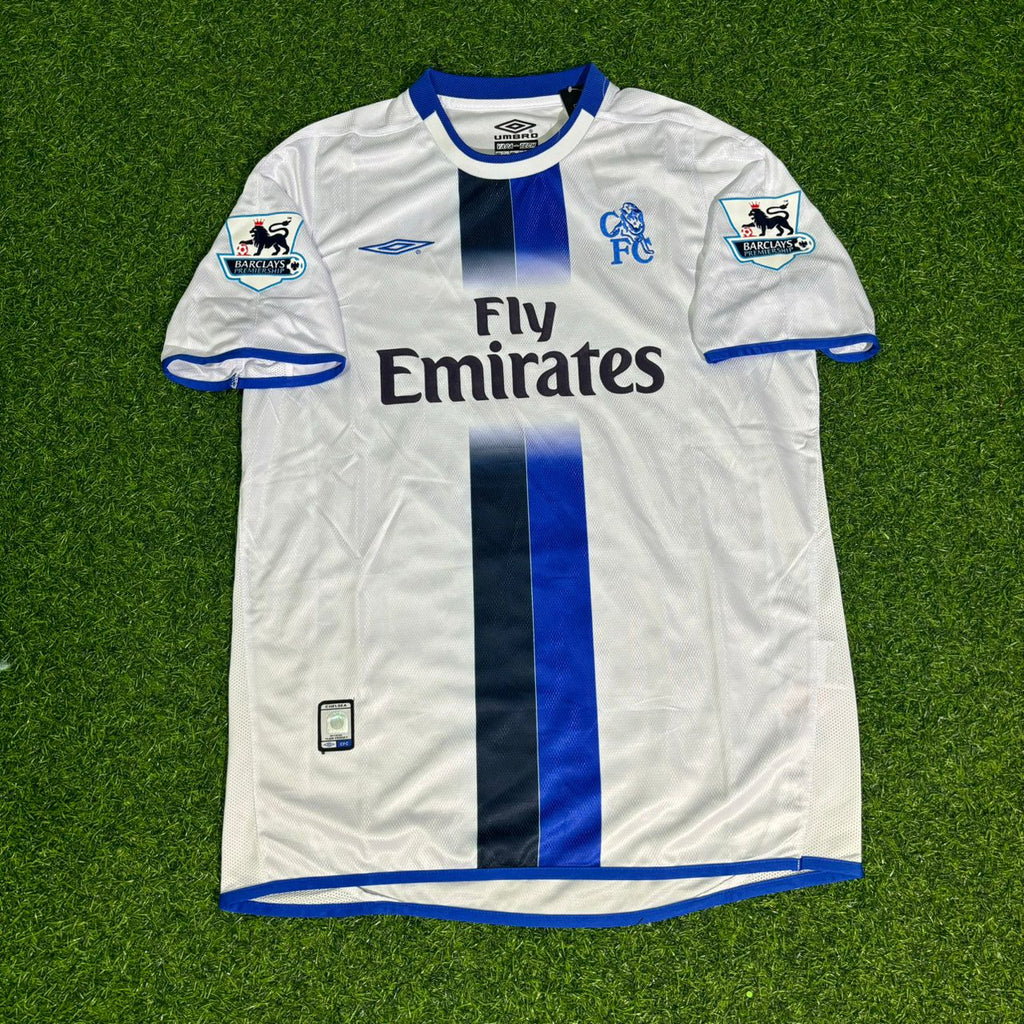 Mateja Kezman #9 Chelsea 2004-2005 Away Retro Football Jersey
