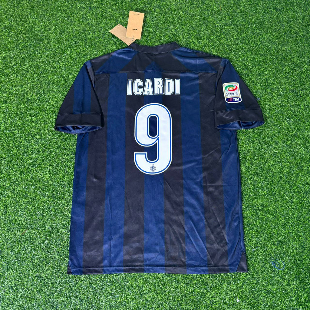 Mauro Icardi Inter Mailand 2013–2014 Heim Retro Fußballtrikot