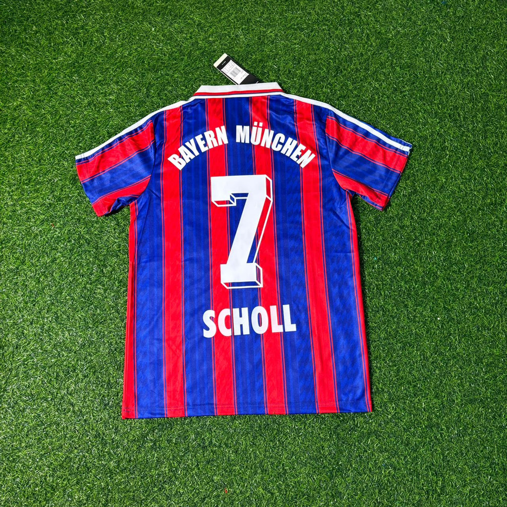 Mehmet Scholl FC Bayern München 1995–1997 Retro-Fußballtrikot-Set