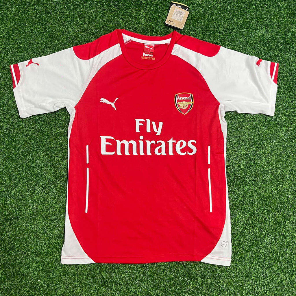 Mikel Arteta Arsenal 2014/2015 Home Football Jersey Kit