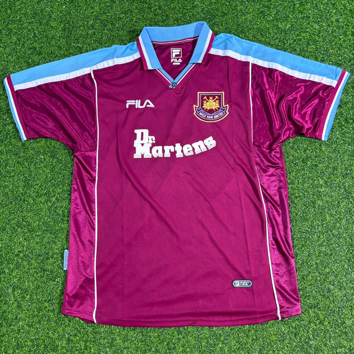 Michael Carrick West Ham 1999-2000 Heim-Retro-Fußballtrikot