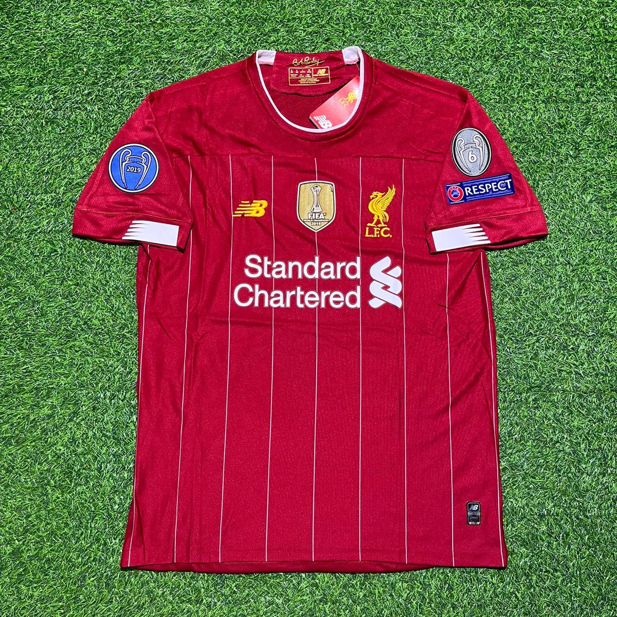 Mohamed Salah FC Liverpool Retro-Trikot 2019-2020