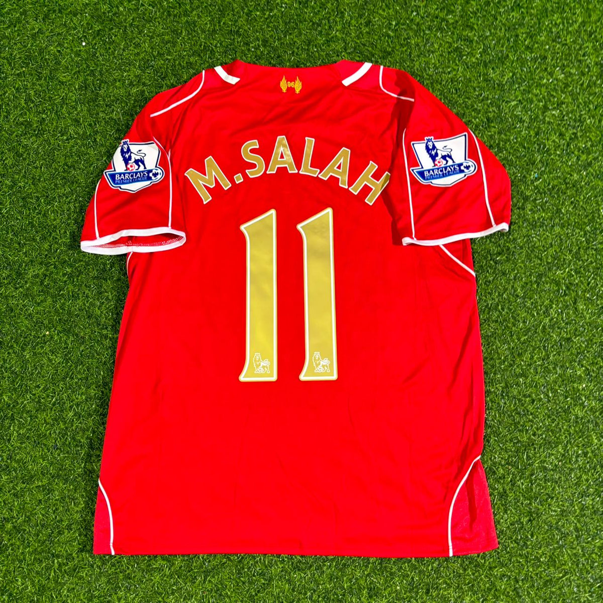 Mohamed Salah Liverpool Besonderes Retro-Fußballtrikot