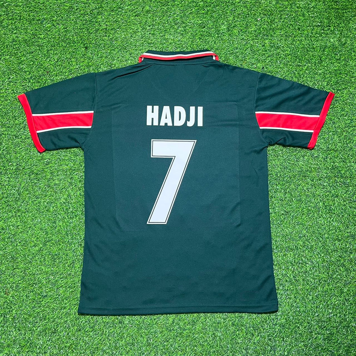 Mustapha Hadji Morocco 1998 Home Season Retro Football Jersey