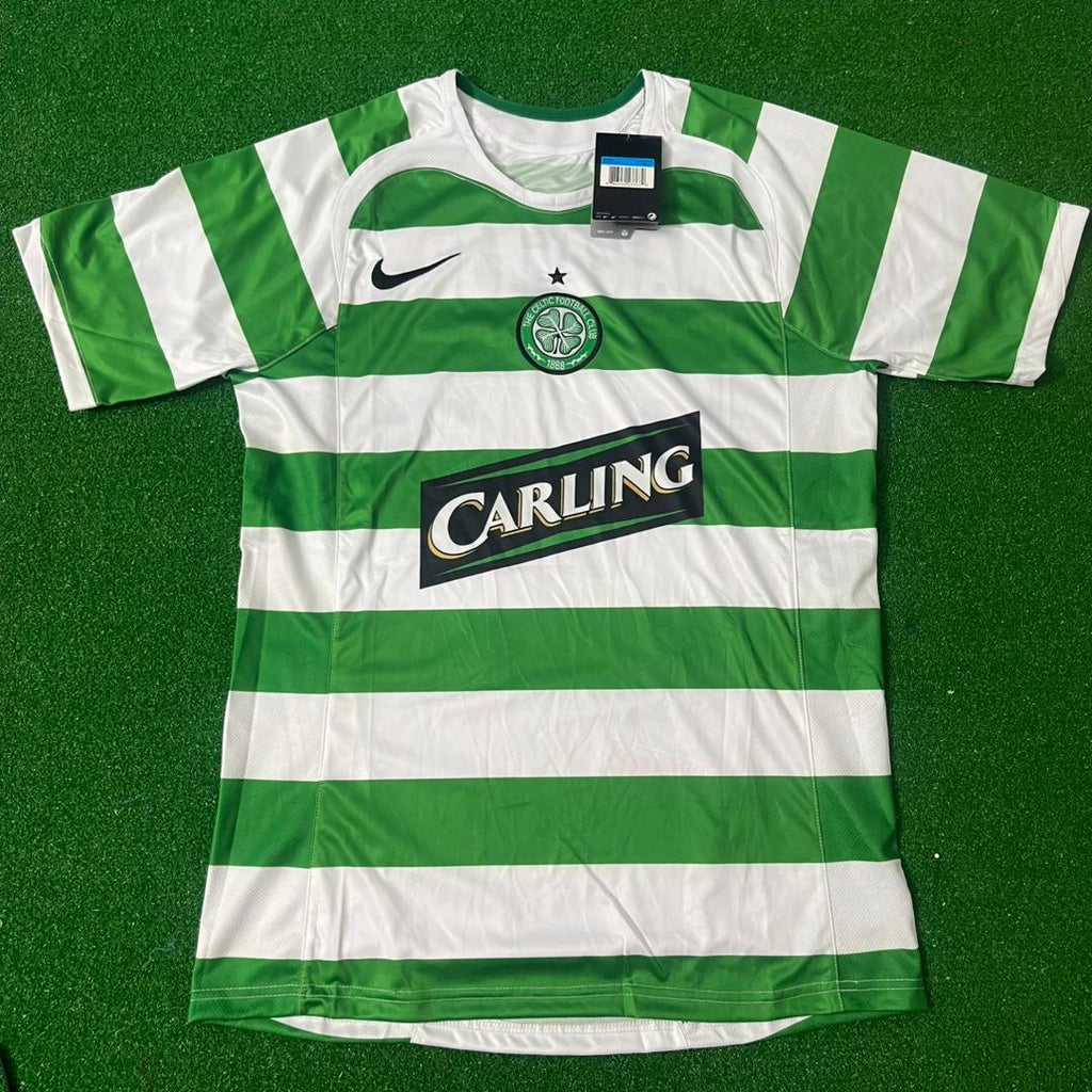 Shunsuke Nakamura Celtic 2005-2007 Retro Heimtrikot Fußballtrikot