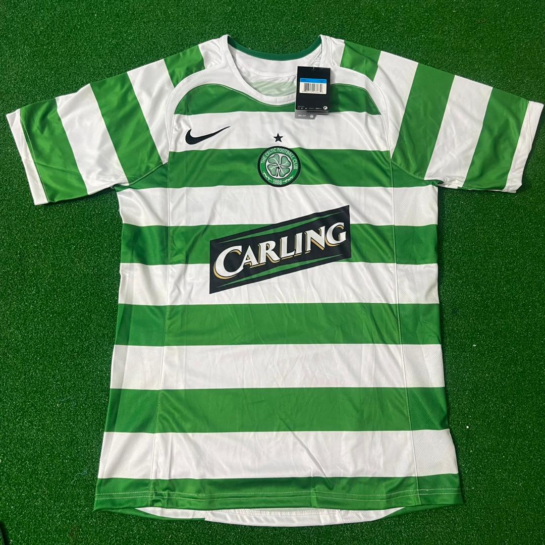 Shunsuke Nakamura Celtic 2005-2007 Retro Heimtrikot Fußballtrikot