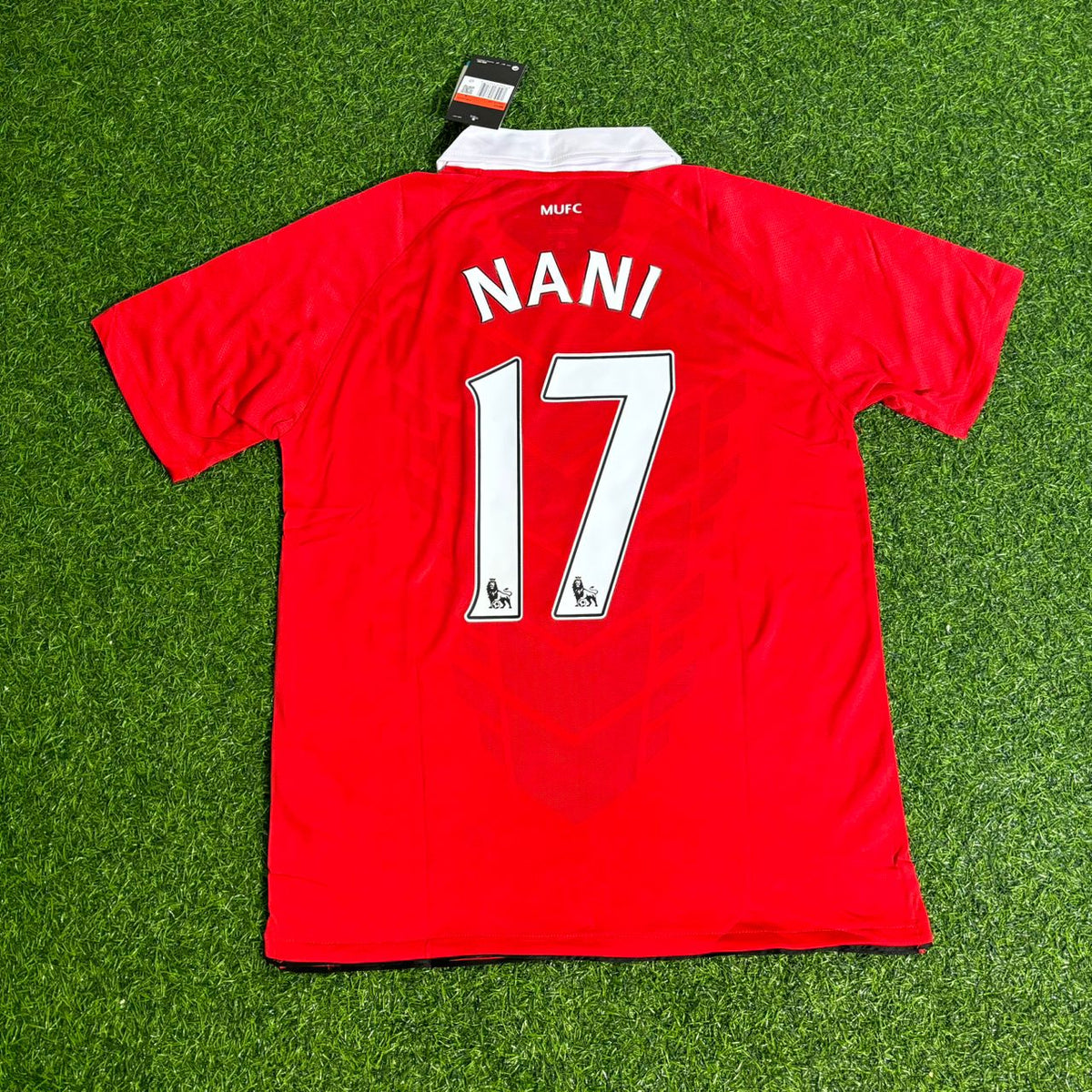 Luis Nani Manchester United 2010/2011 Retro Home Football Jersey