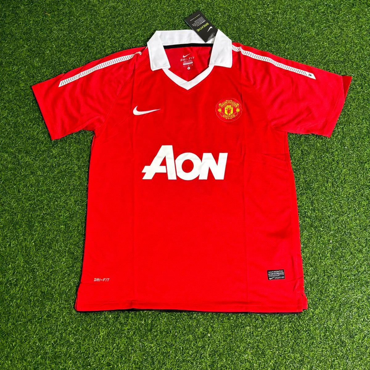 Luis Nani Manchester United 2010/2011 Retro Home Football Jersey