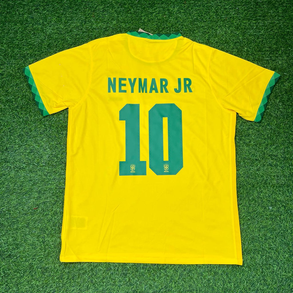 Neymar Jr Brazil 2021 Copa America Home Football Jersey