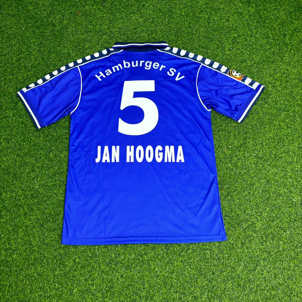 Nico-Jan Hoogma Hamburger SV 2000-2001 Retro Heimtrikot Rot – Fußballtrikot