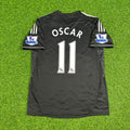 Oscar Chelsea 2013-14 Schwarzes Retro Fußballtrikot-Set
