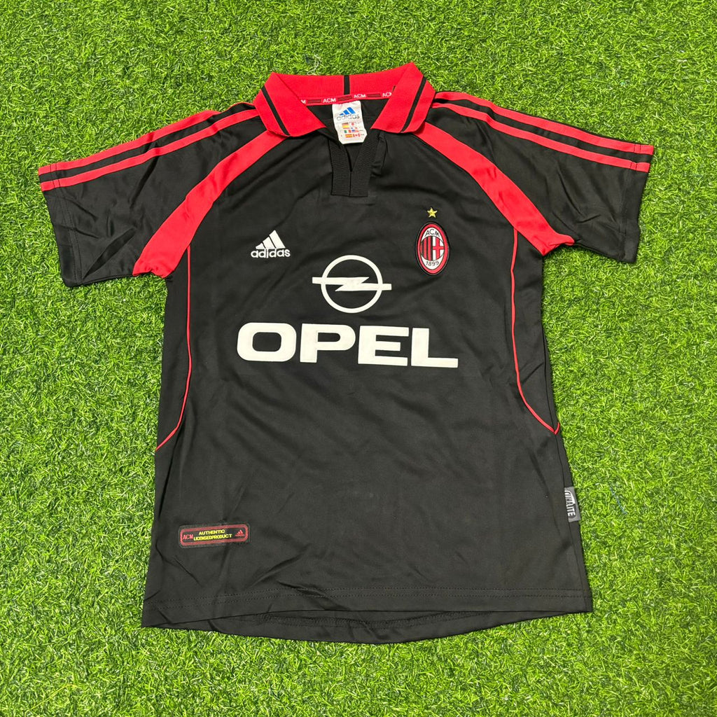 Paolo Maldini #3 AC Mailand 2000-2001 Auswärts Retro Fußballtrikot